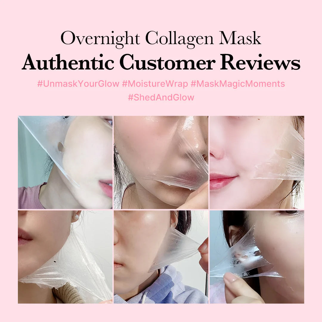 🌜Collagen Night Wrapping Mask - Final 8 Hours: 70% OFF