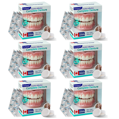 ✅ Made and Shipped from Canada | Ourlyard® Suction-fit Complete Denture